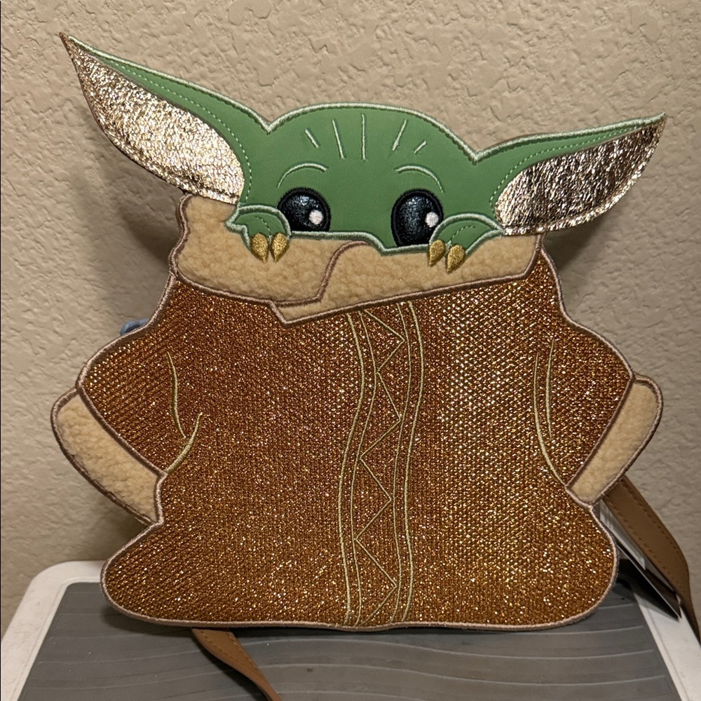 Danielle Nicole Green and Brown Character Bag